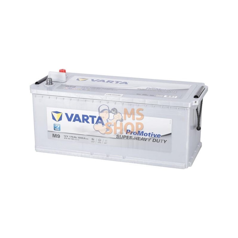 Batterie 12V 170Ah 1000A ProMotive SHD Super Heavy Duty VARTA | VARTA Batterie 12V 170Ah 1000A ProMotive SHD Super Heavy Duty VA