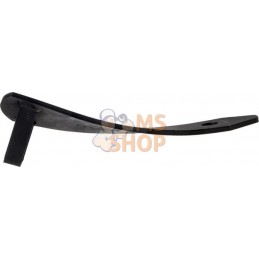 Plaque de guidage gauche avec support pour pied 30 mm, 80 x 8 x 425 mm | KRAMP Plaque de guidage gauche avec support pour pied 3
