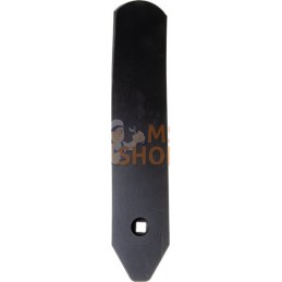 Plaque de guidage gauche avec support pour pied 30 mm, 80 x 8 x 425 mm | KRAMP Plaque de guidage gauche avec support pour pied 3