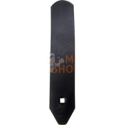 Plaque de guidage droite avec support pour pied 30 mm, 80 x 8 x 425 mm | KRAMP Plaque de guidage droite avec support pour pied 3