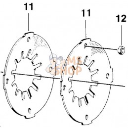 Ressort Belleville 2,6 mm | WALTERSCHEID Ressort Belleville 2,6 mm | WALTERSCHEIDPR#820210