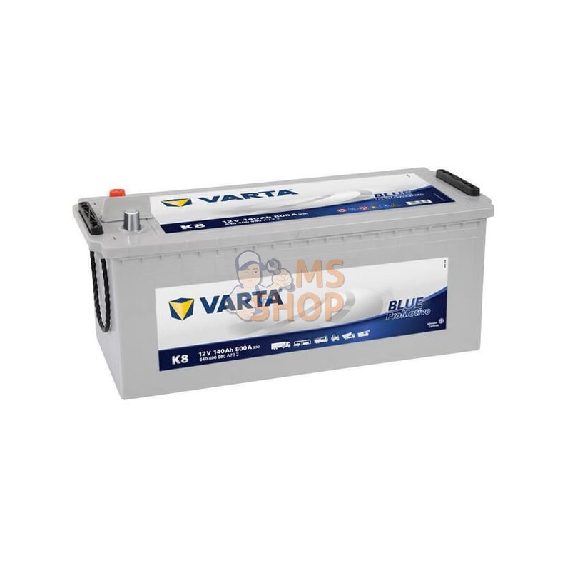 Batterie 12V 140Ah 800A Promotive Blue VARTA | VARTA Batterie 12V 140Ah 800A Promotive Blue VARTA | VARTAPR#633677