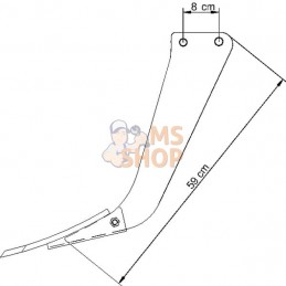 Dent avec soc cultivateur 40/6 | EVERS Dent avec soc cultivateur 40/6 | EVERSPR#1126182