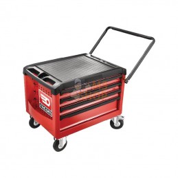 ROLLCR4M3; FACOM; Malette d'outils mobile rouge; pièce detachée
