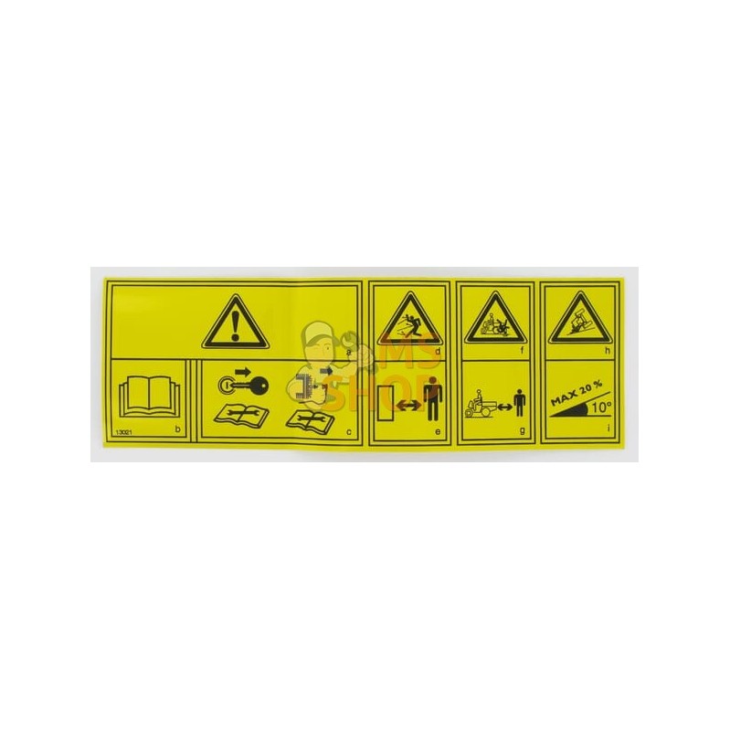 Etiq.avertissement | ETESIA Etiq.avertissement | ETESIAPR#345513