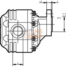 Pompe FP3073D0-19T1-LGF/GF-N | CASAPPA Pompe FP3073D0-19T1-LGF/GF-N | CASAPPAPR#1127128