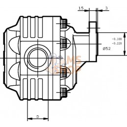 Pompe FP4073D0-19T1-LGF/GE-N | CASAPPA Pompe FP4073D0-19T1-LGF/GE-N | CASAPPAPR#1127132