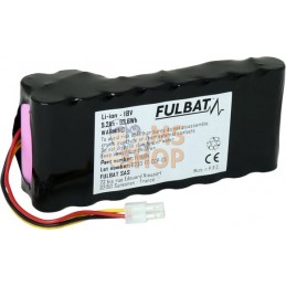 Batterie 18V 5,2 Ah Li-ion | FULBAT Batterie 18V 5,2 Ah Li-ion | FULBATPR#1127295
