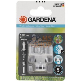 Pièce de robinetterie 33,3 mm 1" filetage femelle | GARDENA Pièce de robinetterie 33,3 mm 1" filetage femelle | GARDENAPR#112749