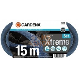 Tuyau textile Liano™ Xtreme 13 mm (1/2"), jeu de 15 m | GARDENA Tuyau textile Liano™ Xtreme 13 mm (1/2"), jeu de 15 m | GARDENAP