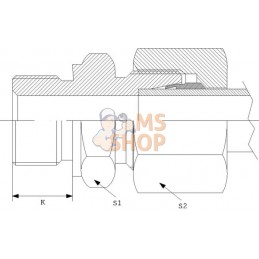 Raccord à visser mâle 12L M22 Inox | PH HYDRAULIK Raccord à visser mâle 12L M22 Inox | PH HYDRAULIKPR#1127510