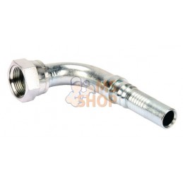 Raccord à sertir 4SH-DN16-1,3/16" ORFS-90° | ALFAGOMMA Raccord à sertir 4SH-DN16-1,3/16" ORFS-90° | ALFAGOMMAPR#1127543
