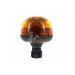 Feu LED, 9W, 10-30V, ambre, montage sur poteau flexible Autoblok, double clignotement, Ø128mmx172mm, VENUS | VIGNAL Feu LED, 9W,