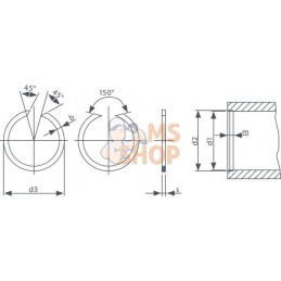 Circlip pour boîtier | IDC ® Circlip pour boîtier | IDC ®PR#1127665