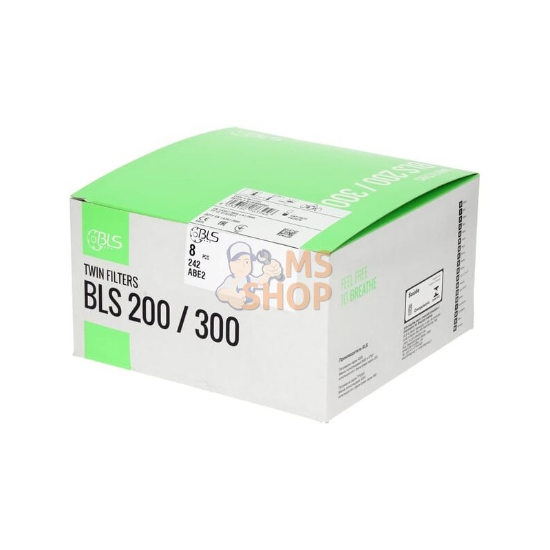 BLS 242 Filtre ABE2 8pcs | BLS BLS 242 Filtre ABE2 8pcs | BLSPR#1127686