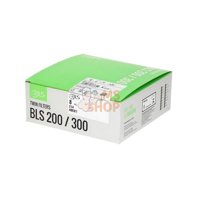 BLS 214 ABEK1 filtre 8 pièces  | BLS BLS 214 ABEK1 filtre 8 pièces  | BLSPR#1127723