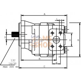 Pompe hydraulique HDP30.43 D0-04S3 LMD/MC- | CASAPPA Pompe hydraulique HDP30.43 D0-04S3 LMD/MC- | CASAPPAPR#1128293