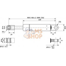 Ressort pneu. 2500 N 6 compact | CUSTOMER SPECIFIC Ressort pneu. 2500 N 6 compact | CUSTOMER SPECIFICPR#1141996