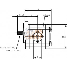 Pompe hydraulique | CASAPPA Pompe hydraulique | CASAPPAPR#1141999