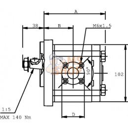 Pompe hydraulique | CASAPPA Pompe hydraulique | CASAPPAPR#1142004