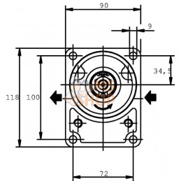 Pompe hydraulique | CASAPPA Pompe hydraulique | CASAPPAPR#1142004