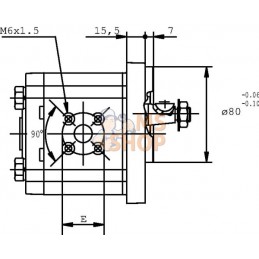 Pompe hydraulique | CASAPPA Pompe hydraulique | CASAPPAPR#1142004