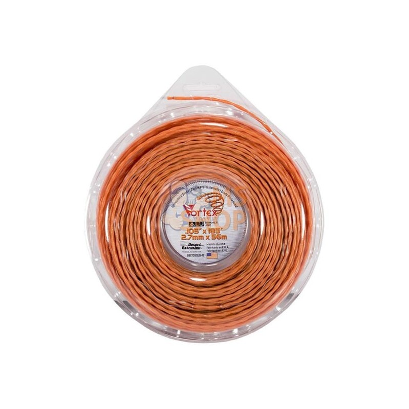 Fil nylon 2.7mm 56m twist, Vortex Alu | VORTEX Fil nylon 2.7mm 56m twist, Vortex Alu | VORTEXPR#1142088