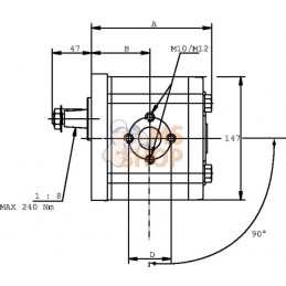 Pompe hydraulique | CASAPPA Pompe hydraulique | CASAPPAPR#1142109