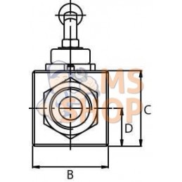 Robinet a 2 voies en inox 1/4 BSP | PH HYDRAULIK Robinet a 2 voies en inox 1/4 BSP | PH HYDRAULIKPR#1142162