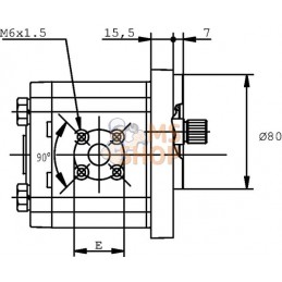 Pompe hydraulique | CASAPPA Pompe hydraulique | CASAPPAPR#1142180