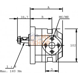 Pompe hydraulique | CASAPPA Pompe hydraulique | CASAPPAPR#1142208