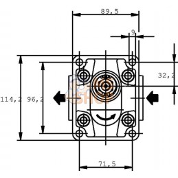 Pompe hydraulique | CASAPPA Pompe hydraulique | CASAPPAPR#1142208