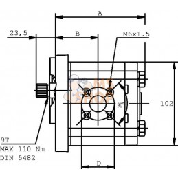 Pompe hydraulique | CASAPPA Pompe hydraulique | CASAPPAPR#1142389