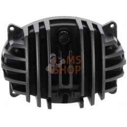 Phare de travail LED, 65 W, 5200 lm, ovale, 10/30 V, 161x110*90 mm, faisceau large, 13 LED, H4, faisceau haut/bas, Kramp | KRAMP