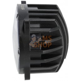 Phare de travail LED, 65 W, 5200 lm, ovale, 10/30 V, 161x110*90 mm, faisceau large, 13 LED, H4, faisceau haut/bas, Kramp | KRAMP