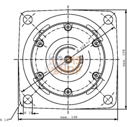 Roue moteur d’axe Ø50 cylindr | DANFOSS Roue moteur d’axe Ø50 cylindr | DANFOSSPR#1142625