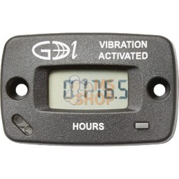 Vibration counter, with transport filter, displays full hours | GDI Vibration counter, with transport filter, displays full hour