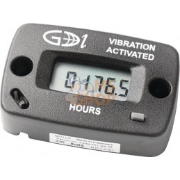 Vibration counter, with transport filter, displays full hours | GDI Vibration counter, with transport filter, displays full hour