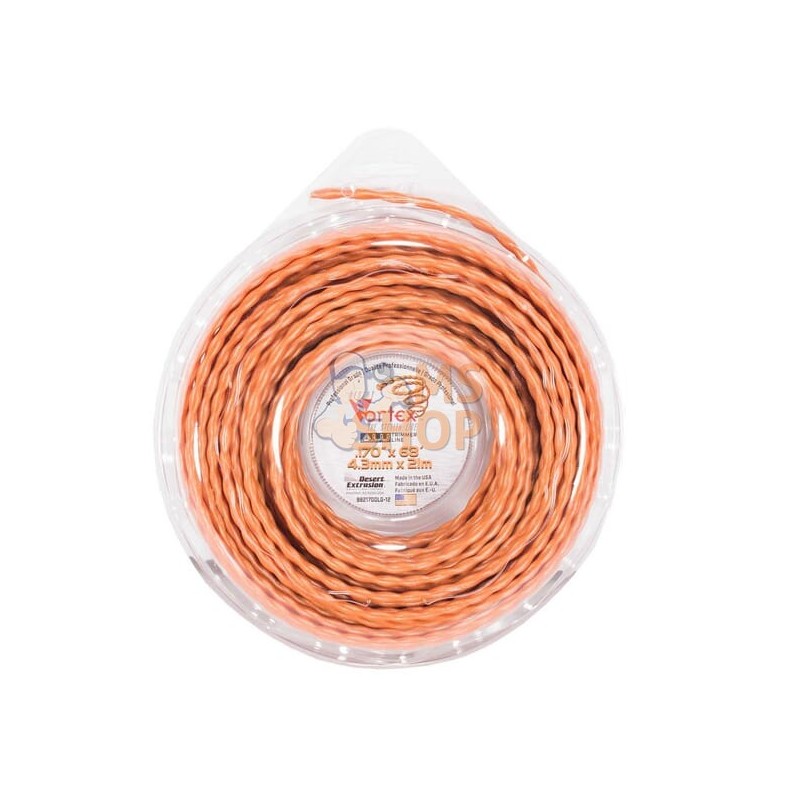 Fil nylon 4.3mm 21m twist, Vortex Alu | VORTEX Fil nylon 4.3mm 21m twist, Vortex Alu | VORTEXPR#1142889