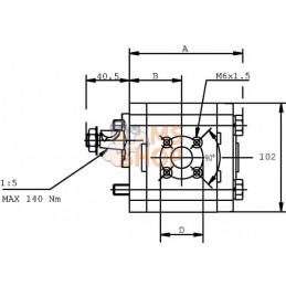 Pompe PLP 20.20 -D0 54-B5 LBC/BE | CASAPPA Pompe PLP 20.20 -D0 54-B5 LBC/BE | CASAPPAPR#1143063