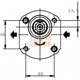 Pompe PLP 20.20 -D0 54-B5 LBC/BE | CASAPPA Pompe PLP 20.20 -D0 54-B5 LBC/BE | CASAPPAPR#1143063