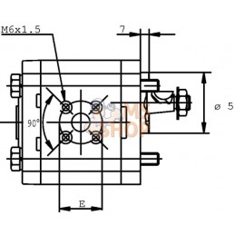 Pompe PLP 20.20 -D0 54-B5 LBC/BE | CASAPPA Pompe PLP 20.20 -D0 54-B5 LBC/BE | CASAPPAPR#1143063