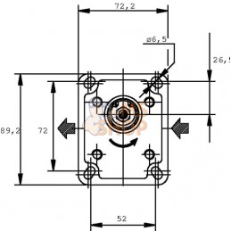 Pompe PLP10.8 D0-81E1-LGD/GD-N | CASAPPA Pompe PLP10.8 D0-81E1-LGD/GD-N | CASAPPAPR#1143142