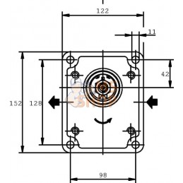 Pompe hydraulique | CASAPPA Pompe hydraulique | CASAPPAPR#1143630