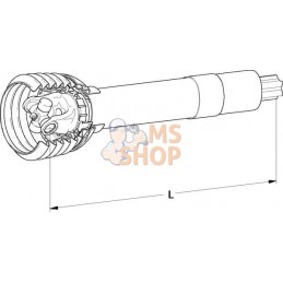 Demi-arbre de transmission P400 L : 1060mm, Walterscheid | WALTERSCHEID Demi-arbre de transmission P400 L : 1060mm, Walterscheid