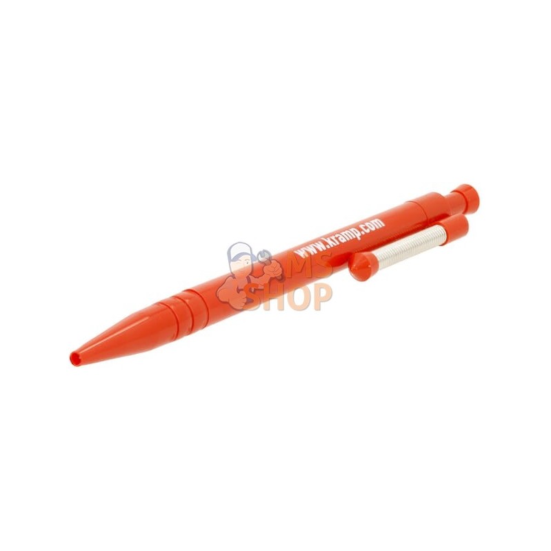 Stylo rouge avec clip à ressort | KRAMP Stylo rouge avec clip à ressort | KRAMPPR#1143908
