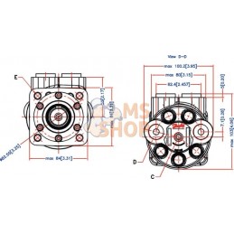 Moteur orbital OMP50 151-5211 | WHITE Moteur orbital OMP50 151-5211 | WHITEPR#1144227