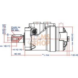 Moteur orbital OMP50 151-5211 | WHITE Moteur orbital OMP50 151-5211 | WHITEPR#1144227