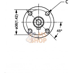 Moteur Orbit  Ø16 | WHITE Moteur Orbit  Ø16 | WHITEPR#1144301