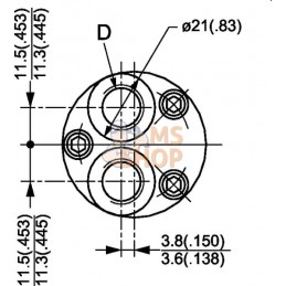 Moteur Orbit  Ø16 | WHITE Moteur Orbit  Ø16 | WHITEPR#1144301